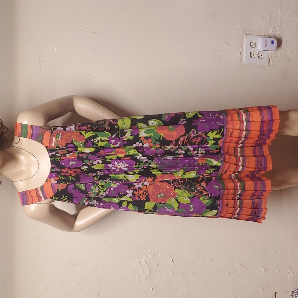 #0003- Lane Bryant Floral
 Dress Size 18